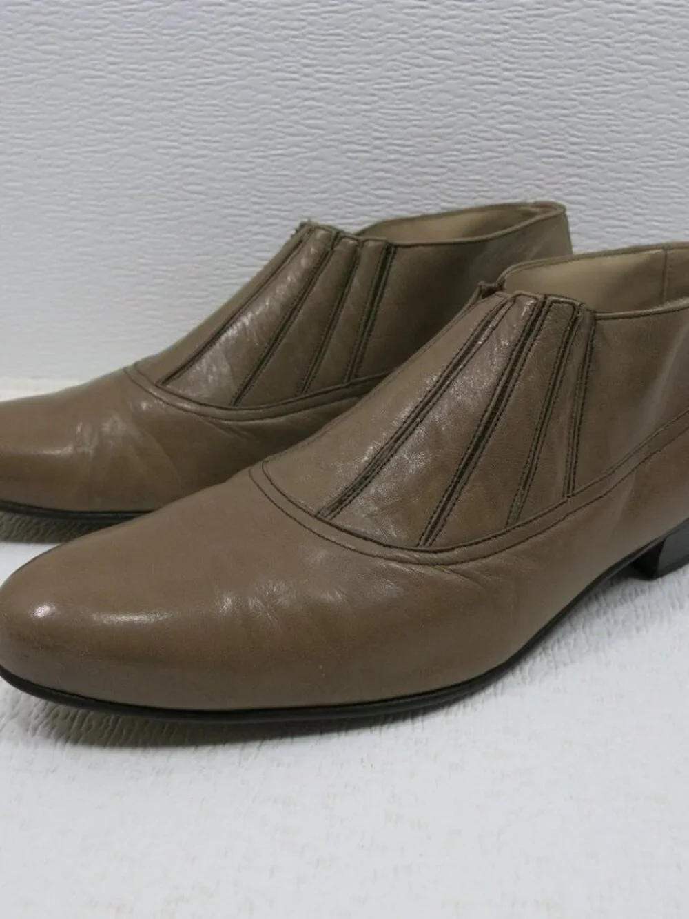 Rodolfo Valentino Elastic Leather Dress Men's Comfort Boots Size 7.5